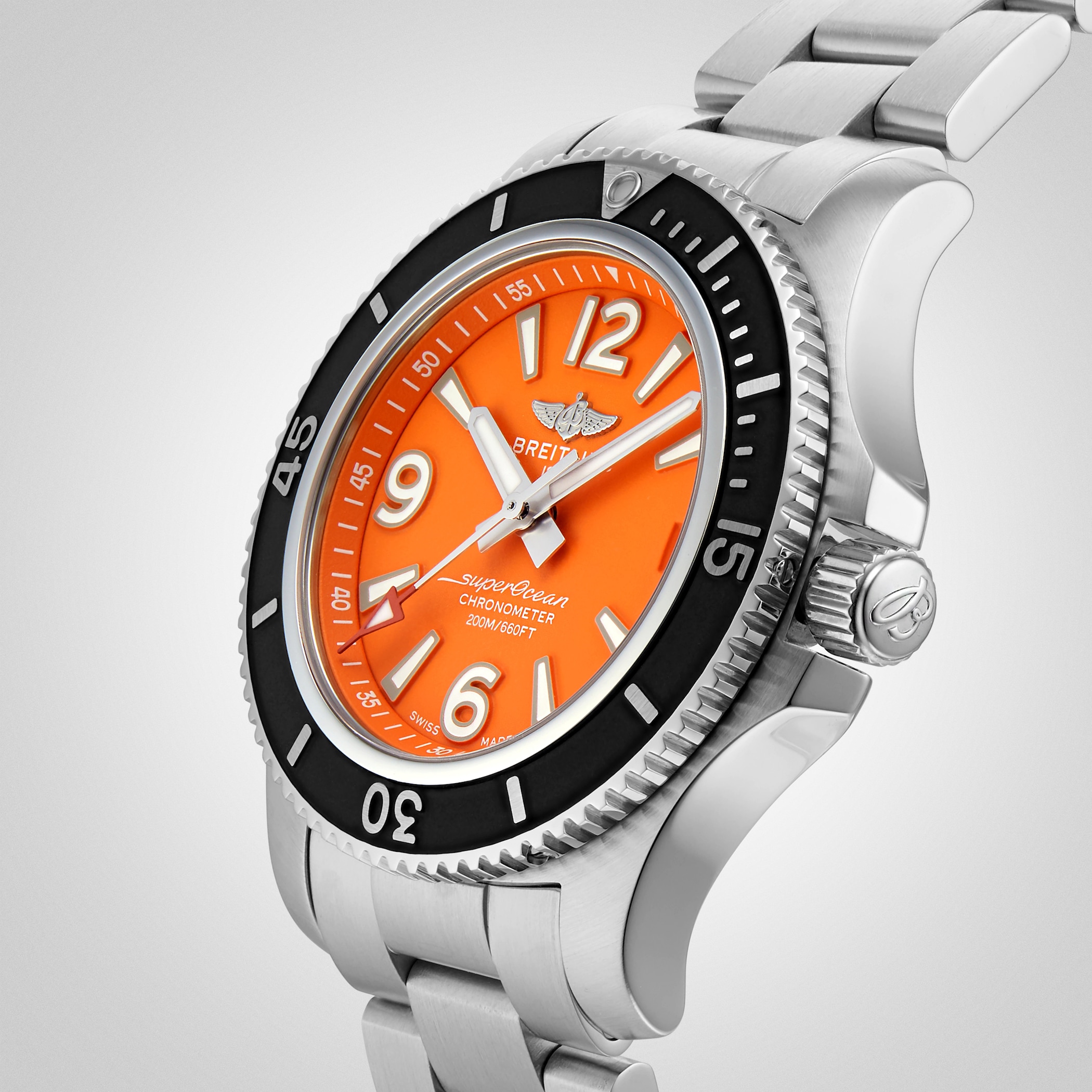 Breitling Superocean Automatic 36 Stainless Steel Watch Breitling Superocean Automatic 36 Stainless Steel Watch