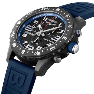 Breitling Endurance Pro 44mm Mens Watch Navy Rubber