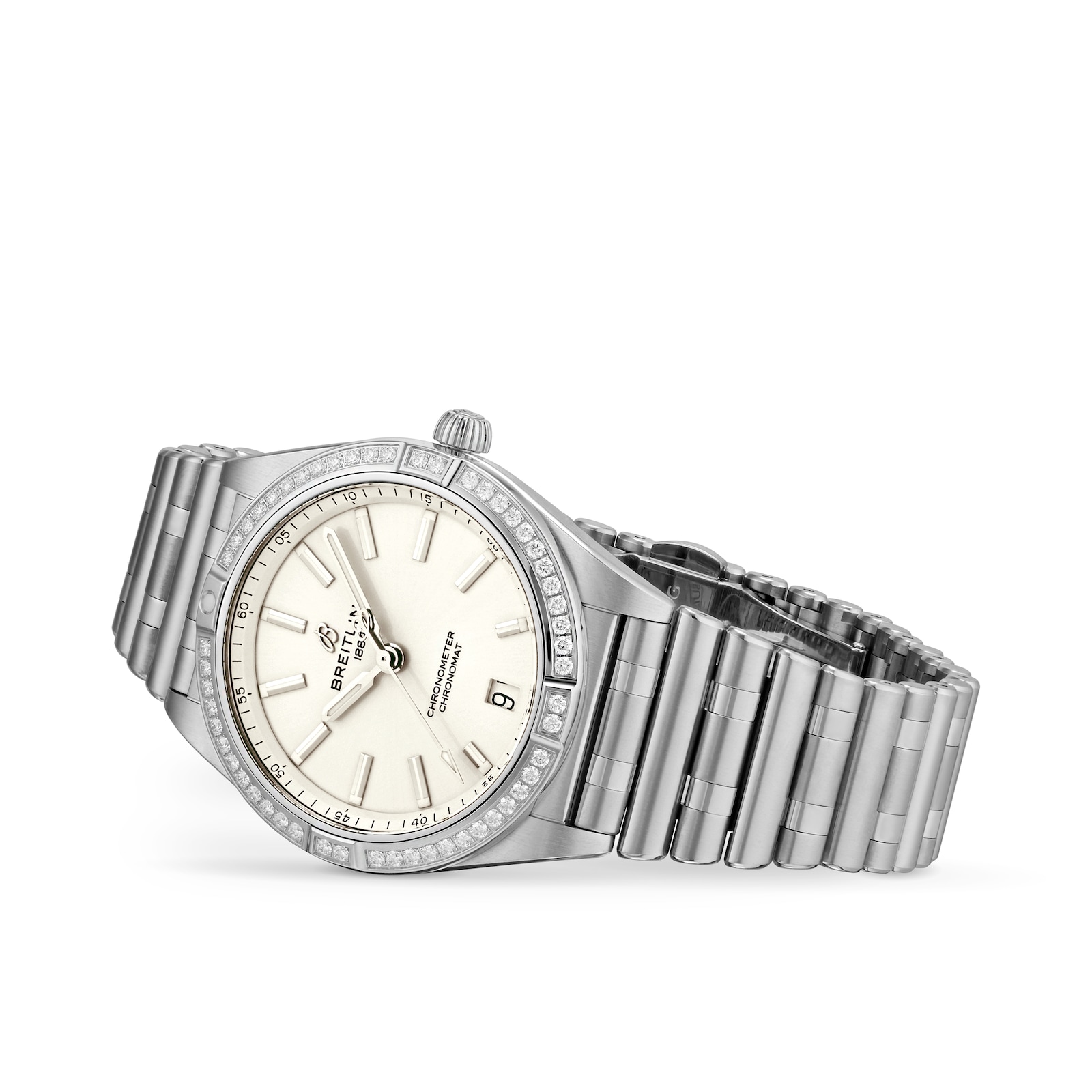 Breitling Chronomat Automatic 36 Stainless Steel (gem-set) Watch