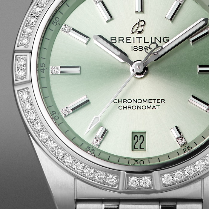 Breitling Chronomat Automatic 36 - Mint Green