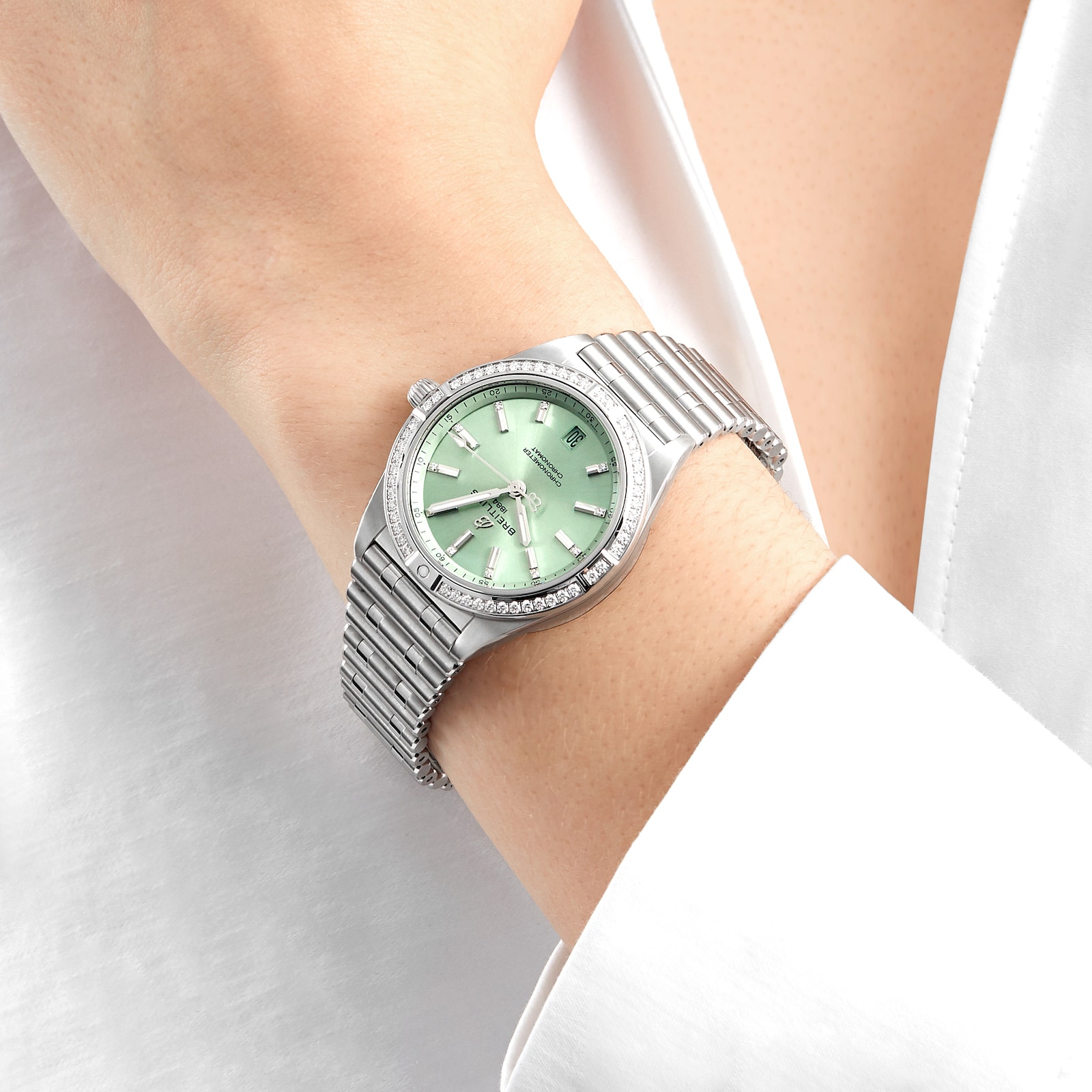 Breitling Chronomat Automatic 36 - Mint Green Watch