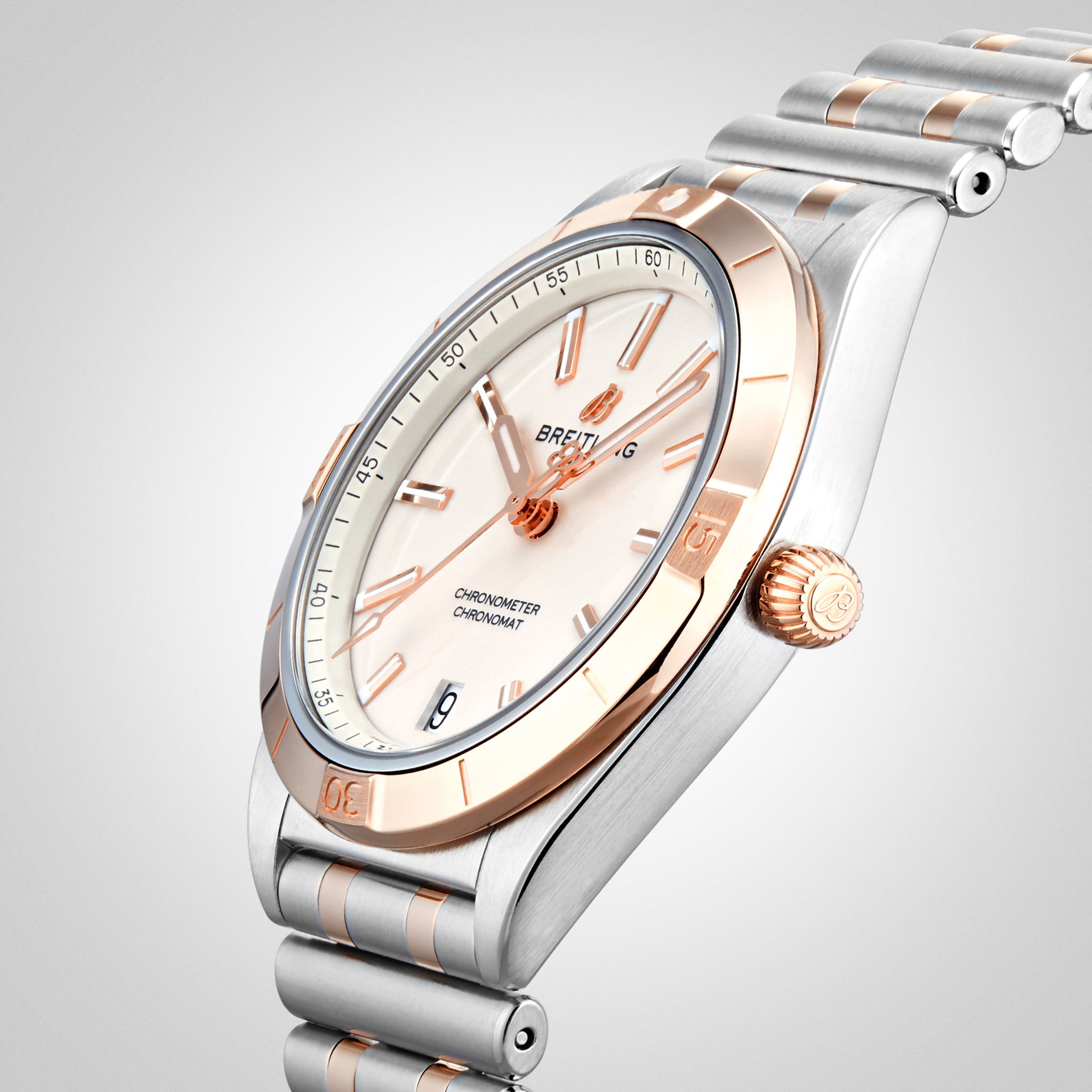 Breitling chronomat 41 online rose gold