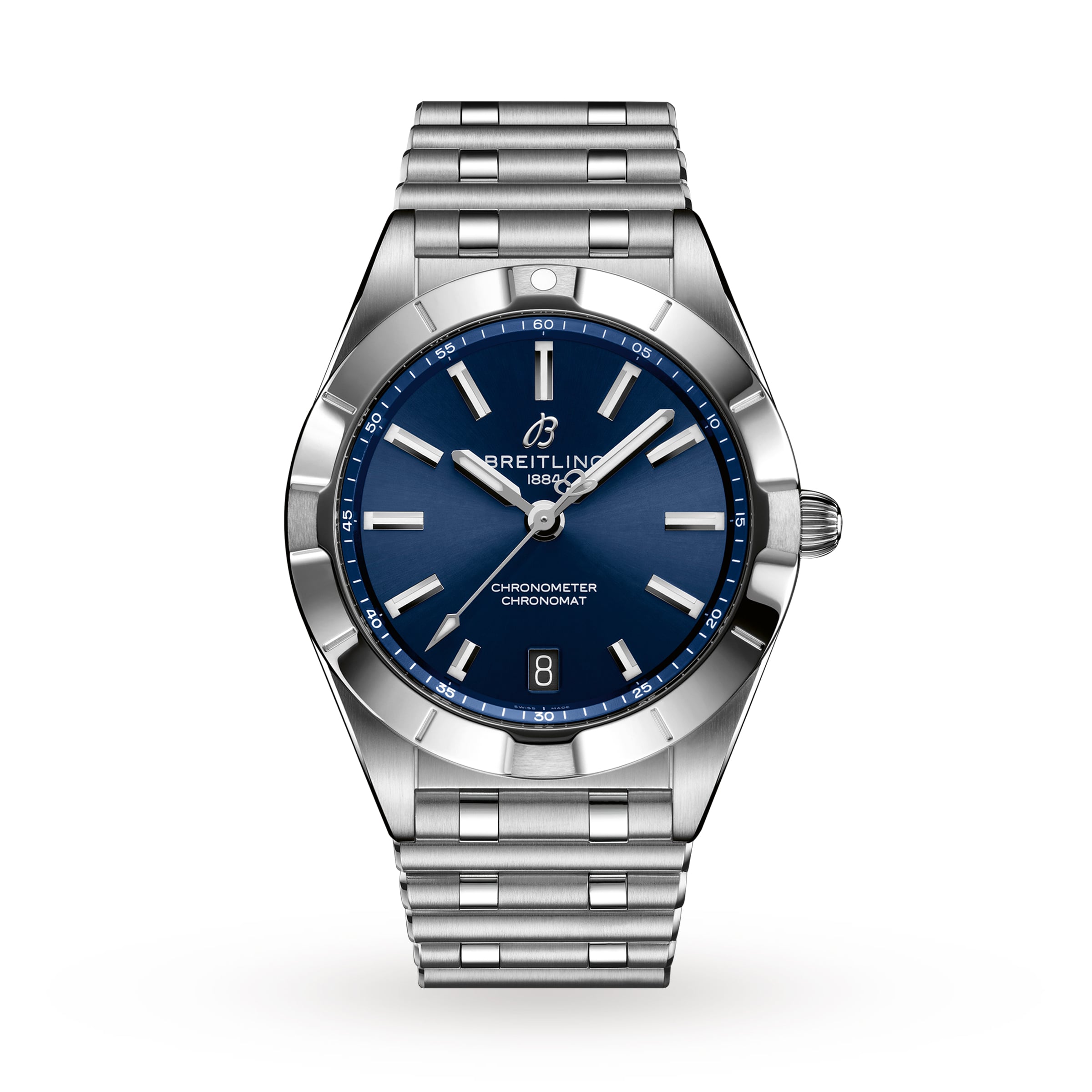 Chronomat 32 Stainless Steel - Blue Watch