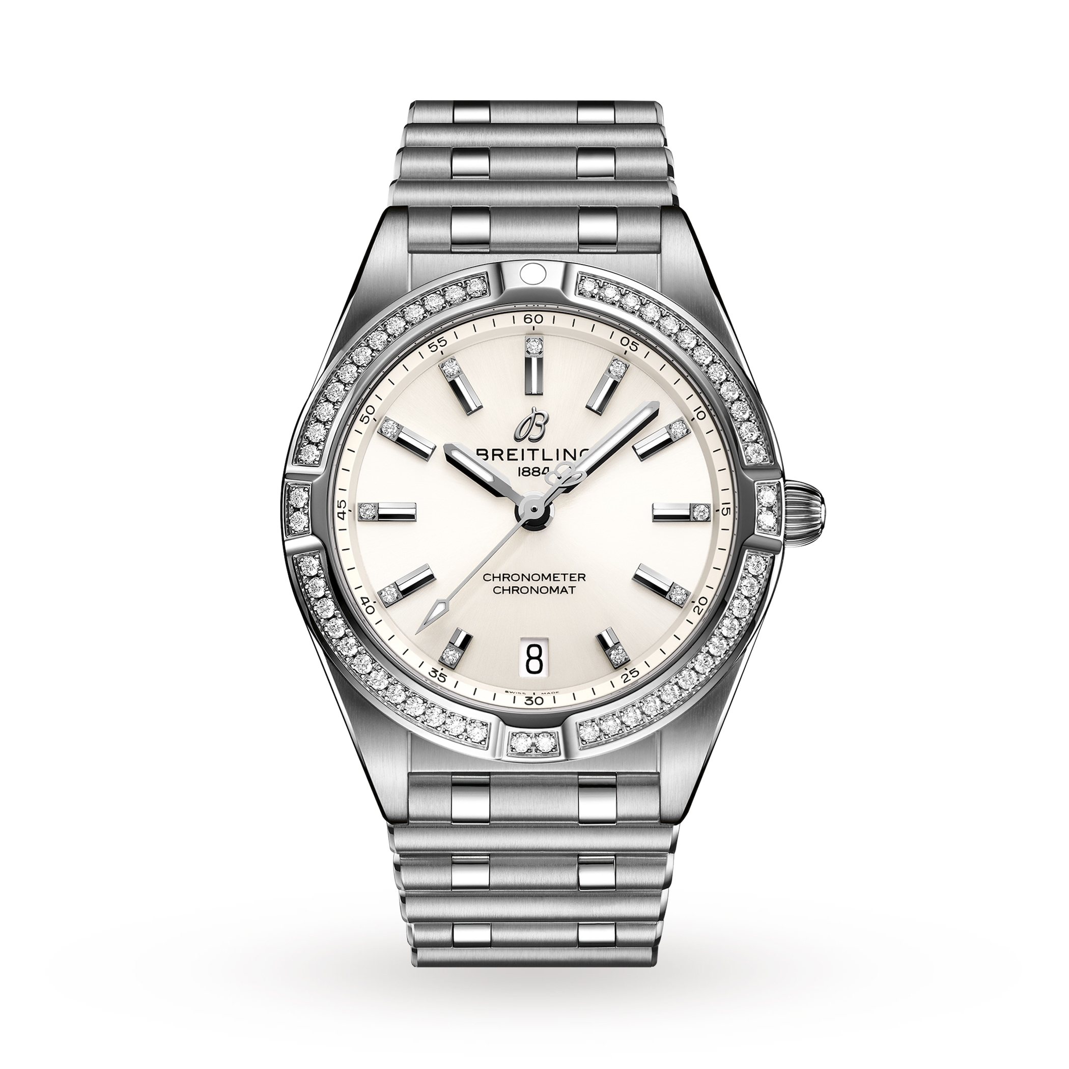 Breitling Chronomat 32 Stainless Steel (gem-set) Watch Breitling Chronomat 32 Stainless Steel (gem-set) Watch