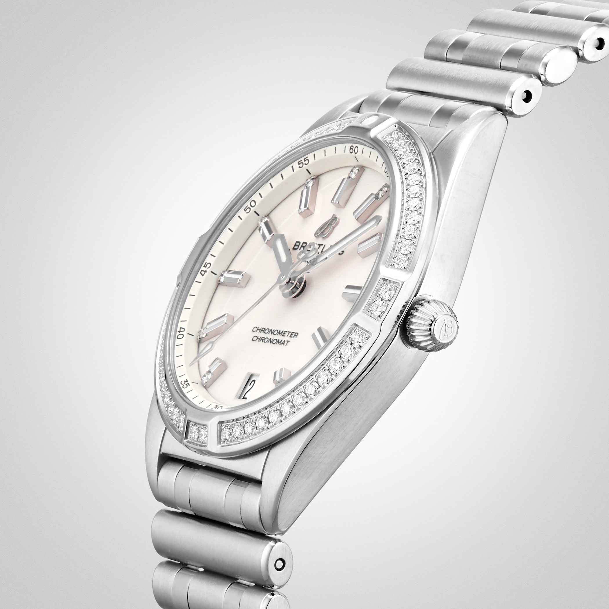 Breitling Chronomat 32 Stainless Steel (gem-set) Watch Breitling Chronomat 32 Stainless Steel (gem-set) Watch