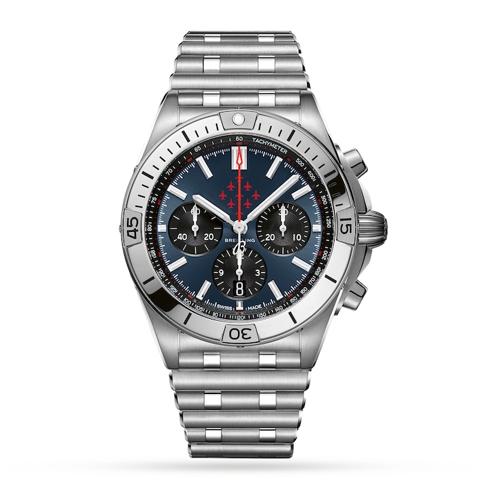 Breitling Red Arrows Chronomat 42mm Mens Watch AB01347A1C1A1 Limited Edition - Free watch roll to commemorate the release
