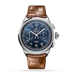 17531946 - Premier B15 Duograph 42 Leather Strap Watch