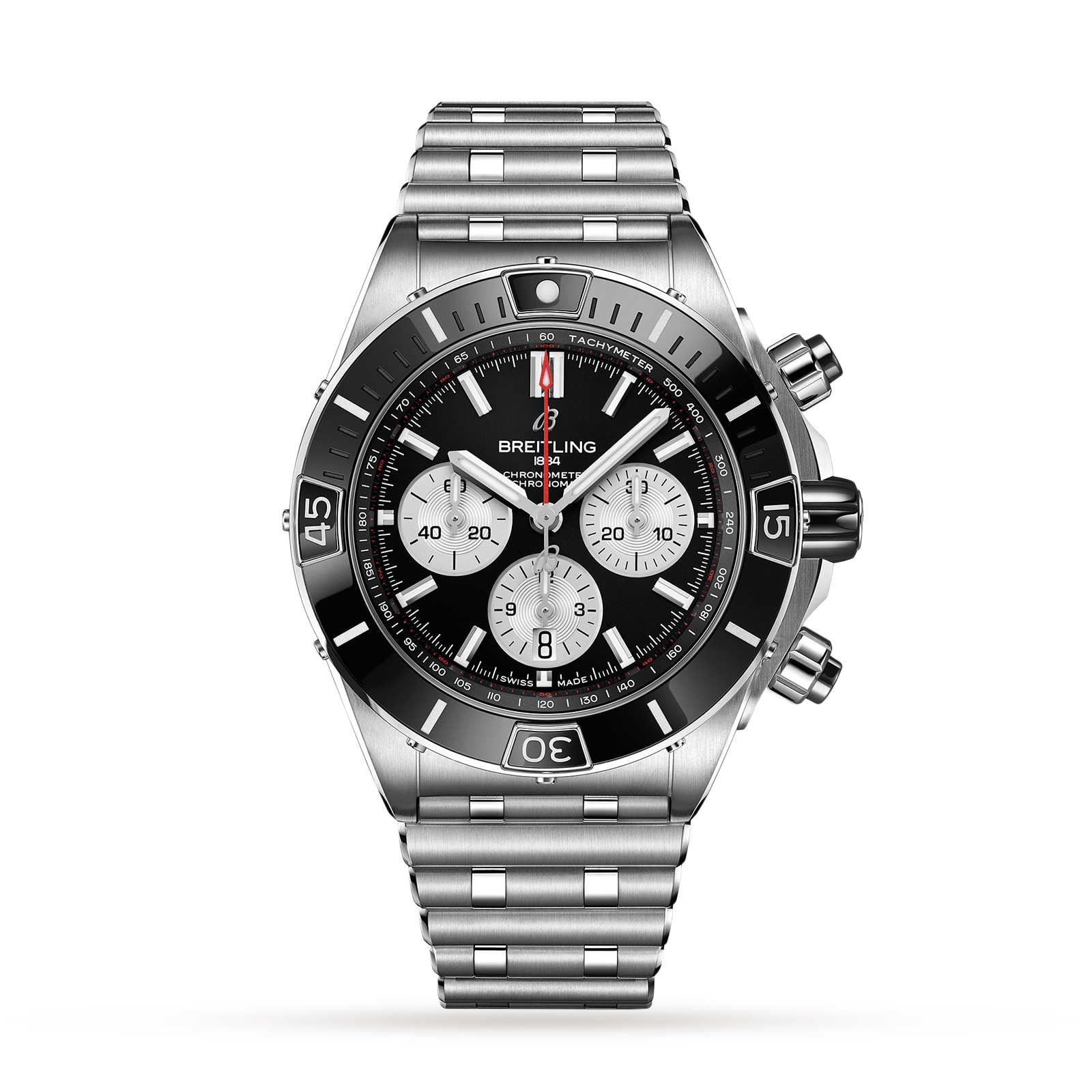 Breitling Super Chronomat B01 44 Stainless Steel Watch Breitling Super Chronomat B01 44 Stainless Steel Watch