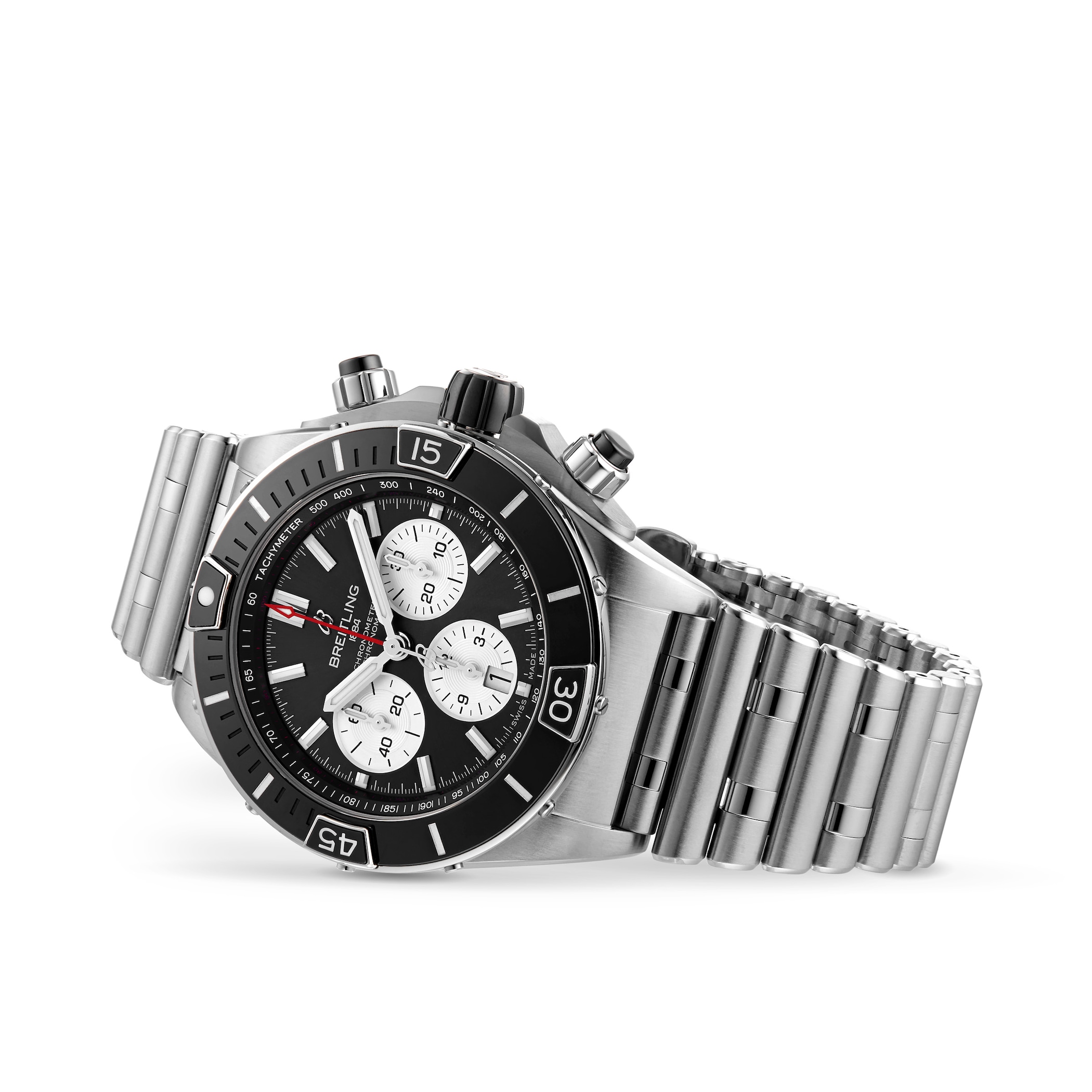 Breitling Super Chronomat B01 44 Stainless Steel Watch Breitling Super Chronomat B01 44 Stainless Steel Watch