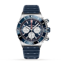 17531952 - Super Chronomat B01 44 Rubber Strap Watch