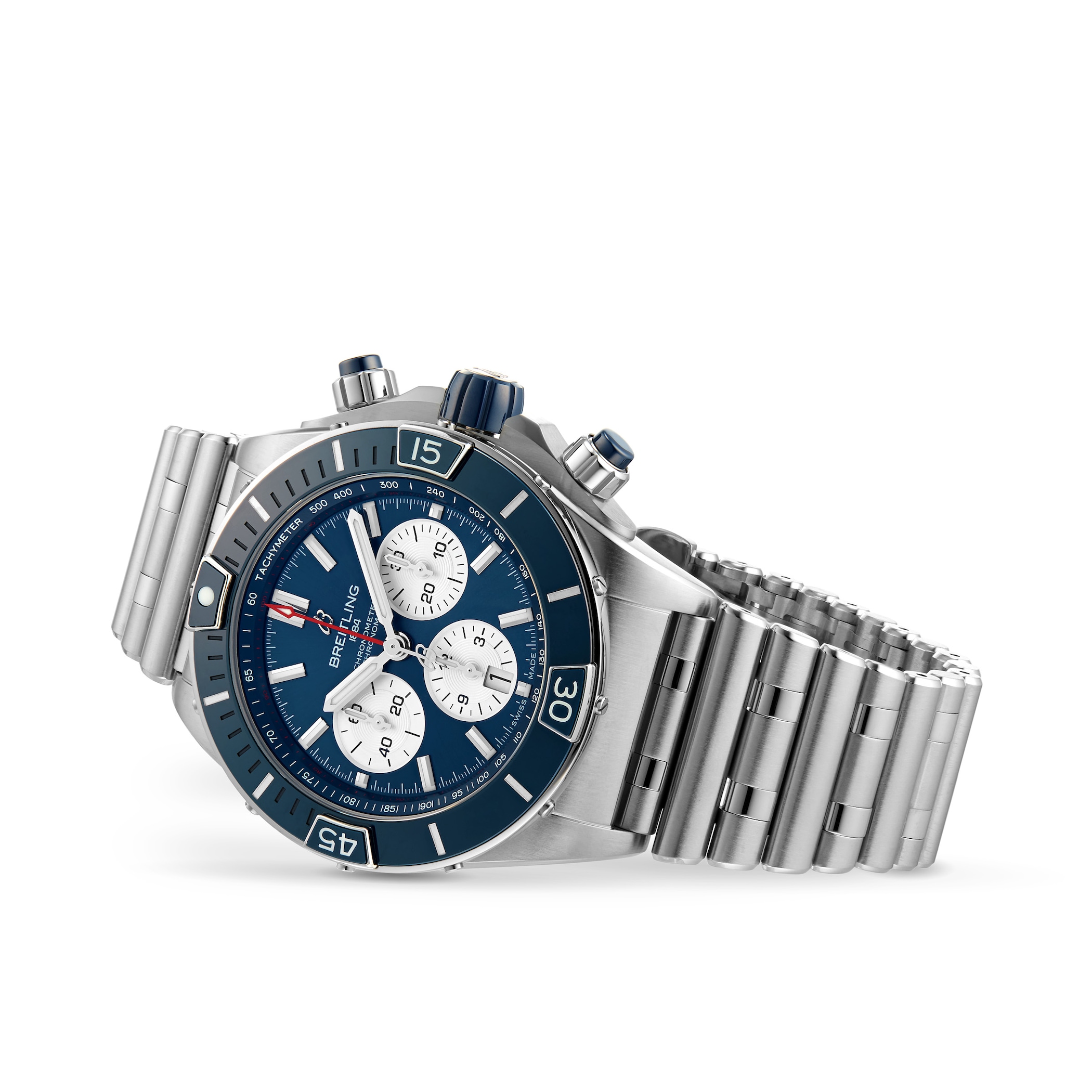 Breitling Super Chronomat B01 44 Stainless Steel Watch Breitling Super Chronomat B01 44 Stainless Steel Watch