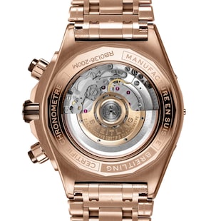 Breitling Super Chronomat B01 44 18k Red Gold Watch