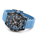 Breitling Endurance Pro 44mm Turquoise Rubber Strap Watch