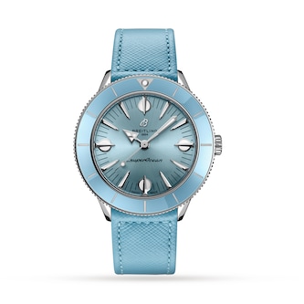 Breitling Superocean Heritage '57 Pastel Paradise Blue 38mm Ladies Watch