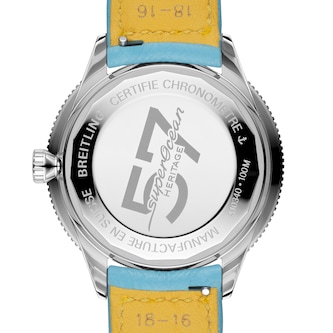 Breitling Superocean Heritage '57 Pastel Paradise Blue 38mm Ladies Watch