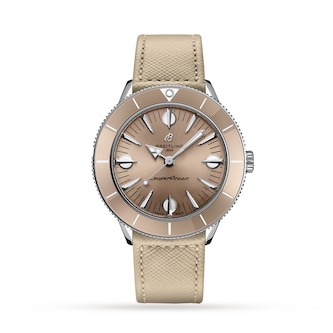 Breitling Superocean Heritage '57 Pastel Paradise Beige 38mm Ladies Watch