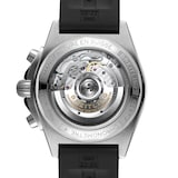 Breitling Chronomat B01 42 Stainless Steel & platinum Rubber Strap - Ice Blue Watch