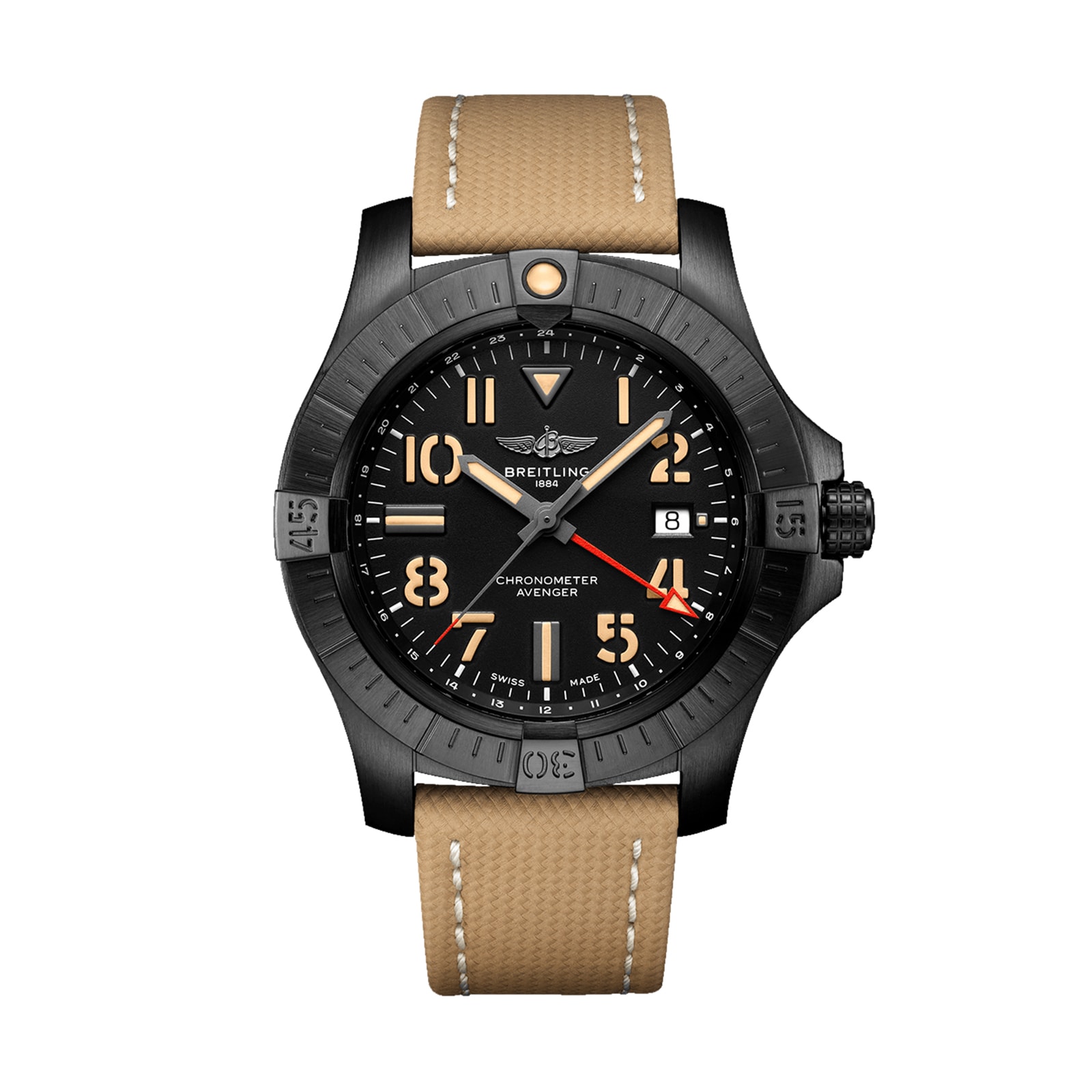 Breitling Avenger Automatic GMT 45 Night Mission Watch Breitling Avenger Automatic GMT 45 Night Mission Watch