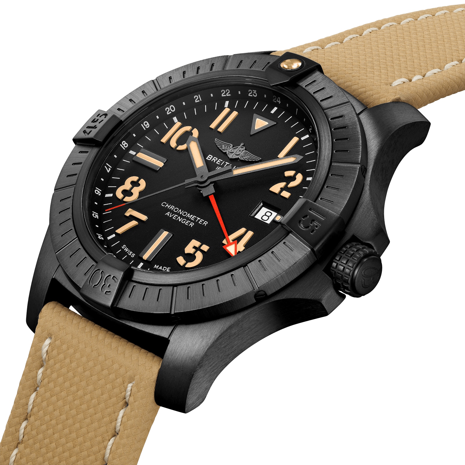 Breitling Avenger Automatic GMT 45 Night Mission Watch Breitling Avenger Automatic GMT 45 Night Mission Watch