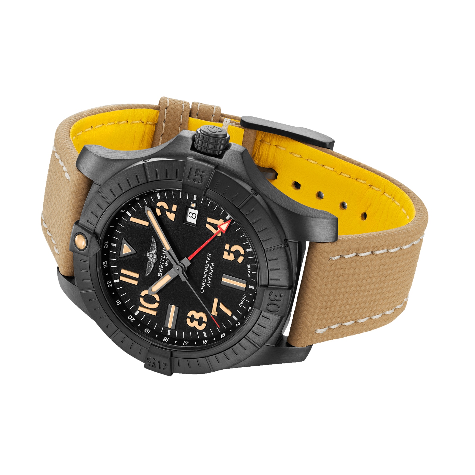 Breitling Avenger Automatic GMT 45 Night Mission Watch Breitling Avenger Automatic GMT 45 Night Mission Watch
