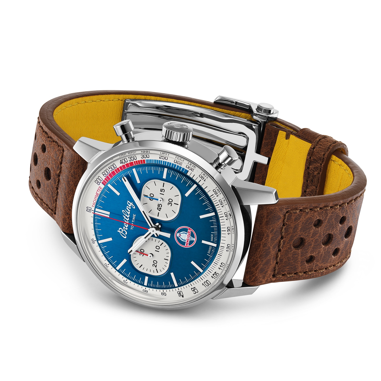 Breitling Top Time Shelby Cobra Stainless Steel - Blue Mens Watch Breitling Top Time Shelby Cobra Stainless Steel - Blue Mens Watch