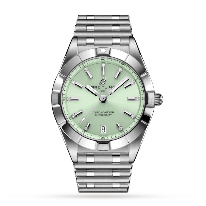 Breitling Chronomat 32 Stainless Steel - Mint Green Watch