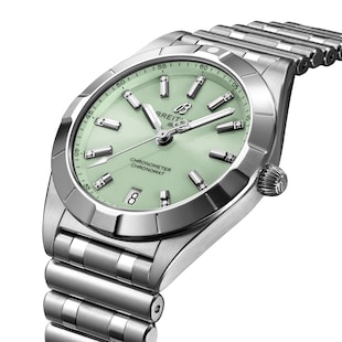 Breitling Chronomat 32 Stainless Steel - Mint Green Watch