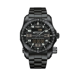 Breitling Emergency 51mm Mens Watch Black