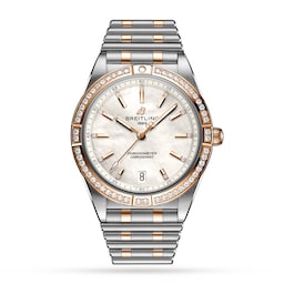 17532014 - Chronomat Automatic 36 Stainless Steel & 18k Red Gold (Gem-set) - Mother of Pearl Watch