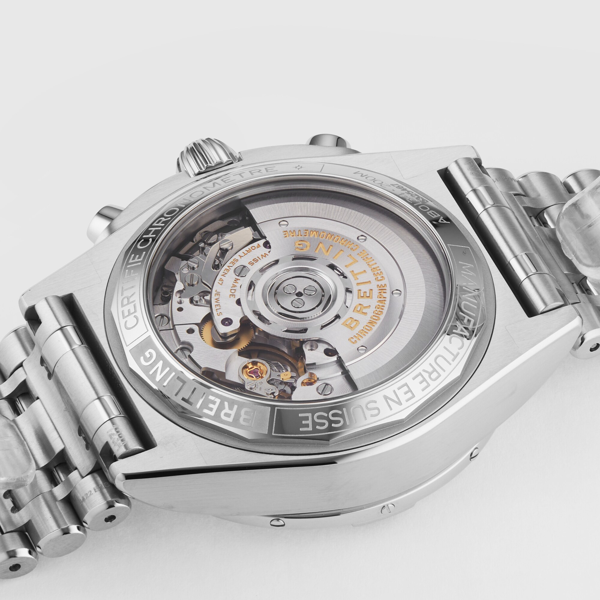 Breitling Chronomat B01 42 Stainless Steel - Green Watch Breitling Chronomat B01 42 Stainless Steel - Green Watch