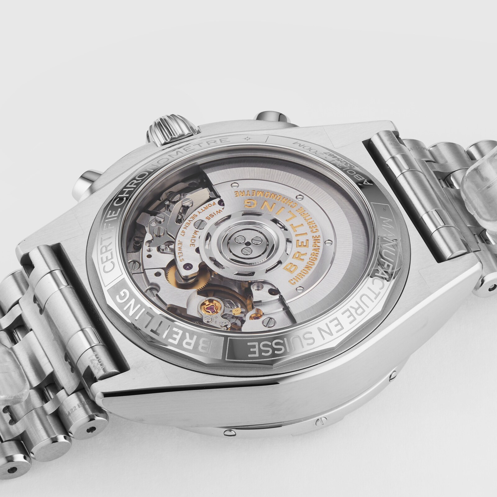 Breitling Chronomat B01 42 Stainless Steel - Green Watch