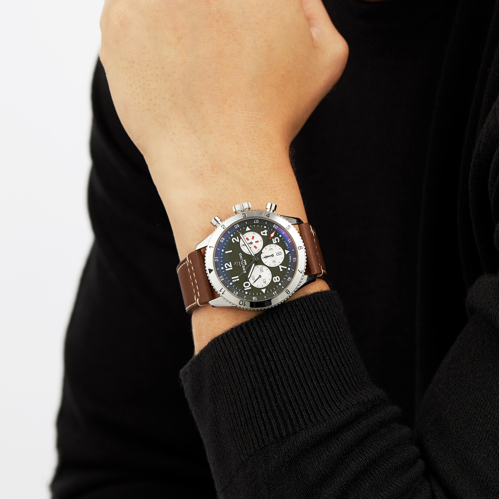 Breitling Super AVI B04 Chronograph Curtiss Warhawk 46 Watch