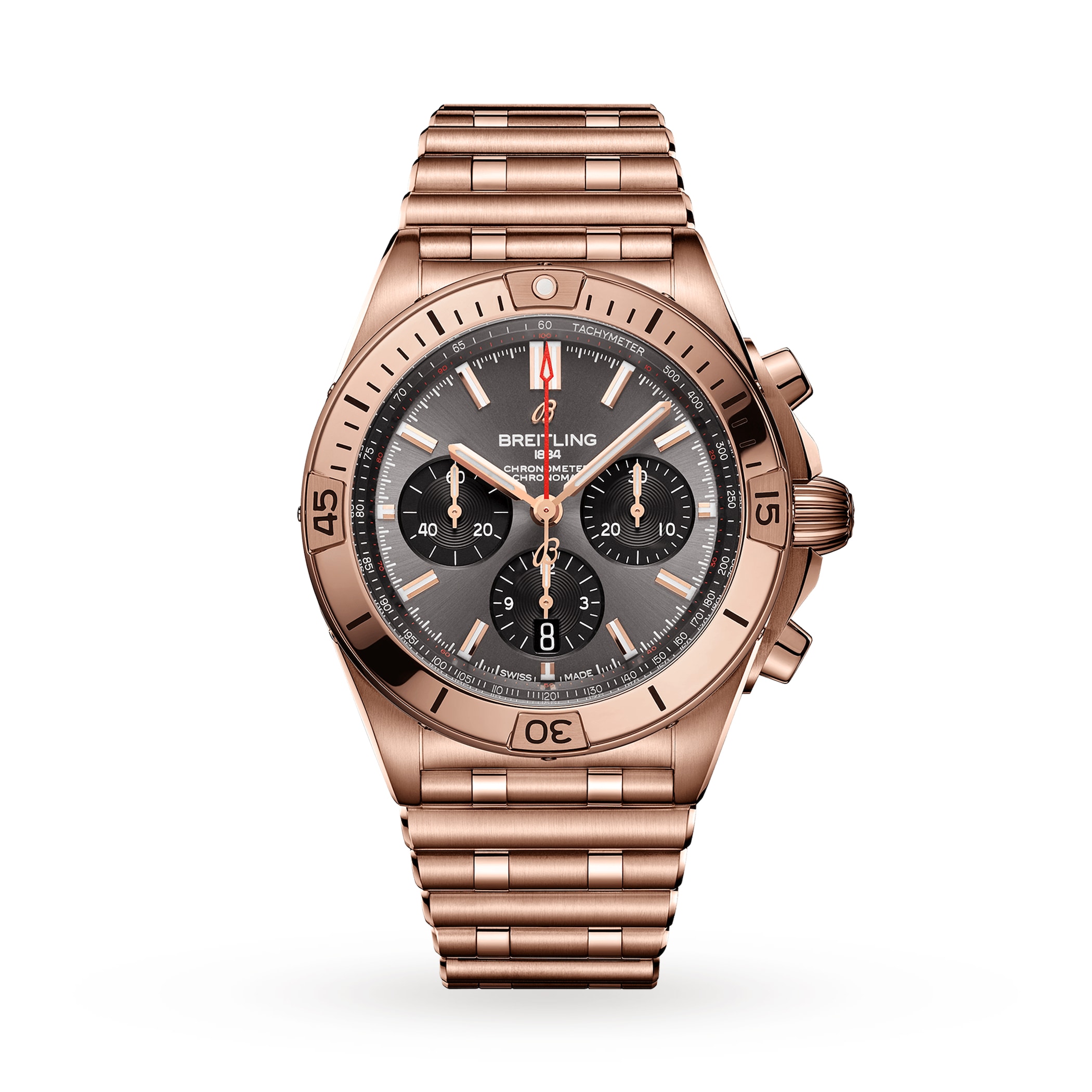 Breitling Chronomat B01 42 18k Red Gold Watch Breitling Chronomat B01 42 18k Red Gold Watch