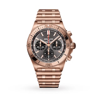 Breitling Chronomat B01 42 18k Red Gold Watch