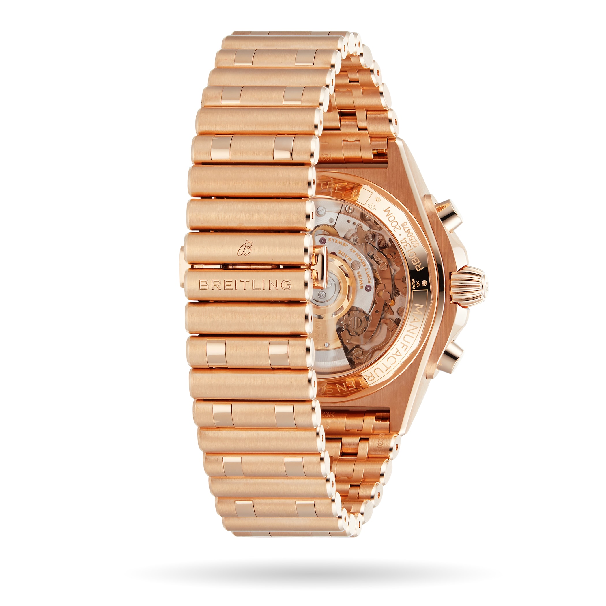 Breitling Chronomat B01 42 18k Red Gold Watch Breitling Chronomat B01 42 18k Red Gold Watch