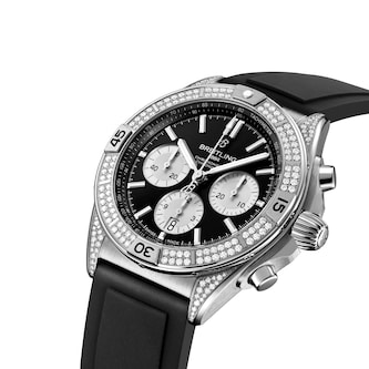 Breitling Chronomat B01 42 Stainless steel (gem-set) Mens Watch