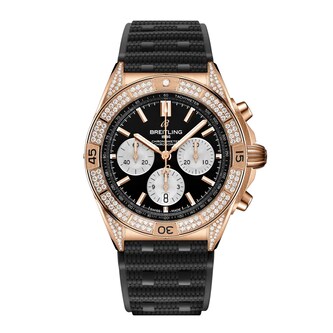 Breitling Chronomat B01 42mm Mens Watch Black Red Gold Breitling Chronomat B01 42mm Mens Watch Black Red Gold