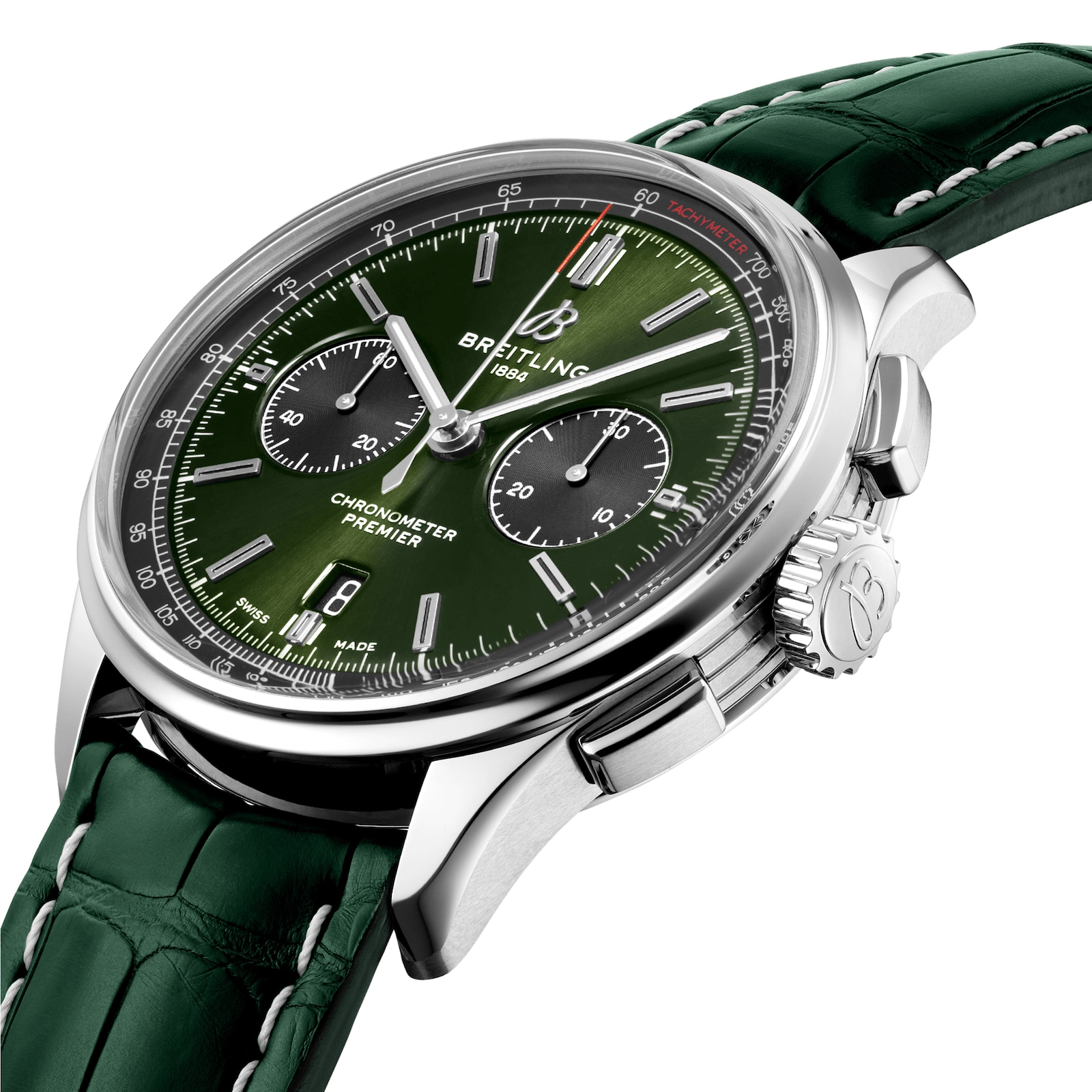 Breitling Premier B01 Chronograph 42mm Mens Watch Leather