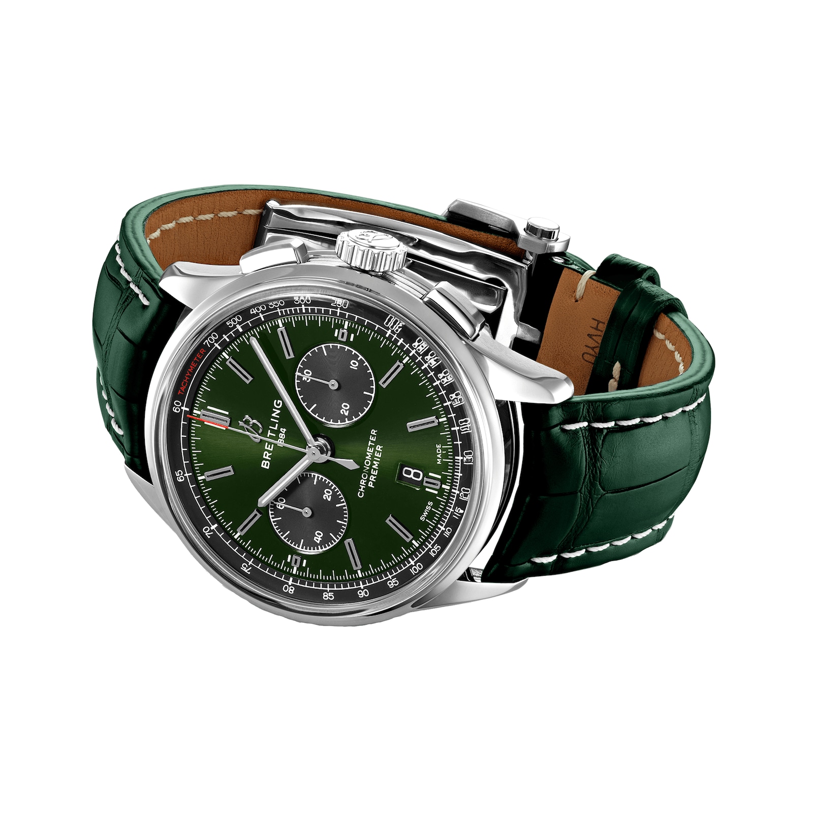 Breitling Premier B01 Chronograph 42mm Mens Watch Leather