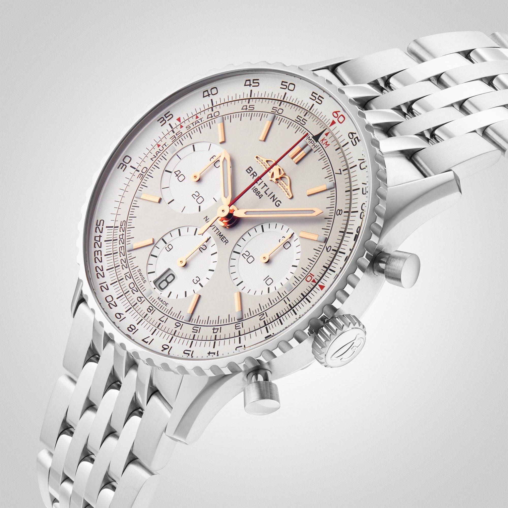Breitling Navitimer B01 Chronograph 41 Stainless Steel Watch