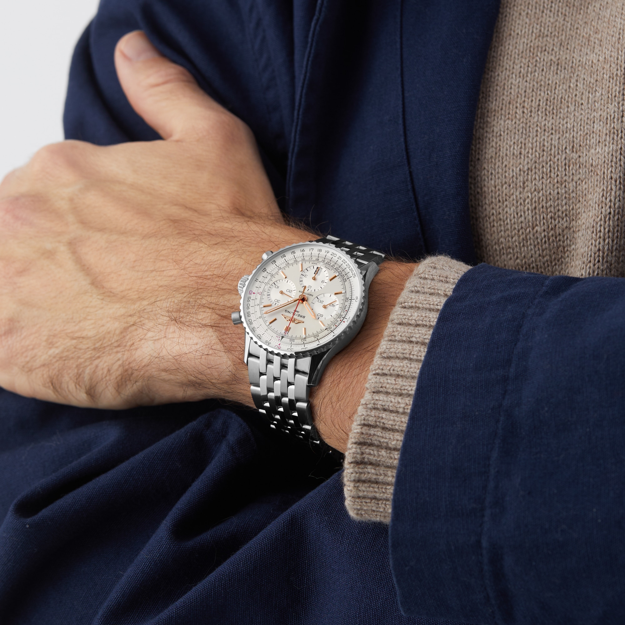 Breitling Navitimer B01 Chronograph 41 Stainless Steel Watch