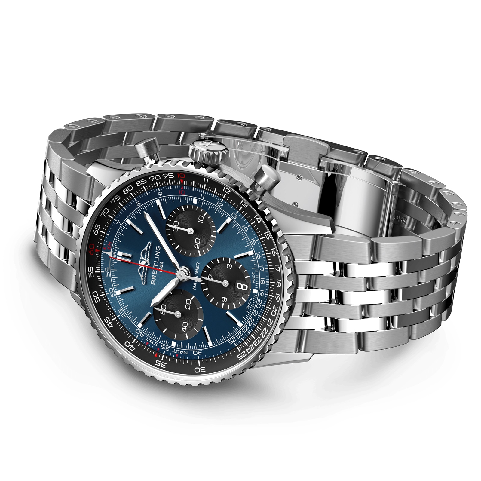 Breitling Navitimer B01 Chronograph 41 Stainless Steel Watch Breitling Navitimer B01 Chronograph 41 Stainless Steel Watch