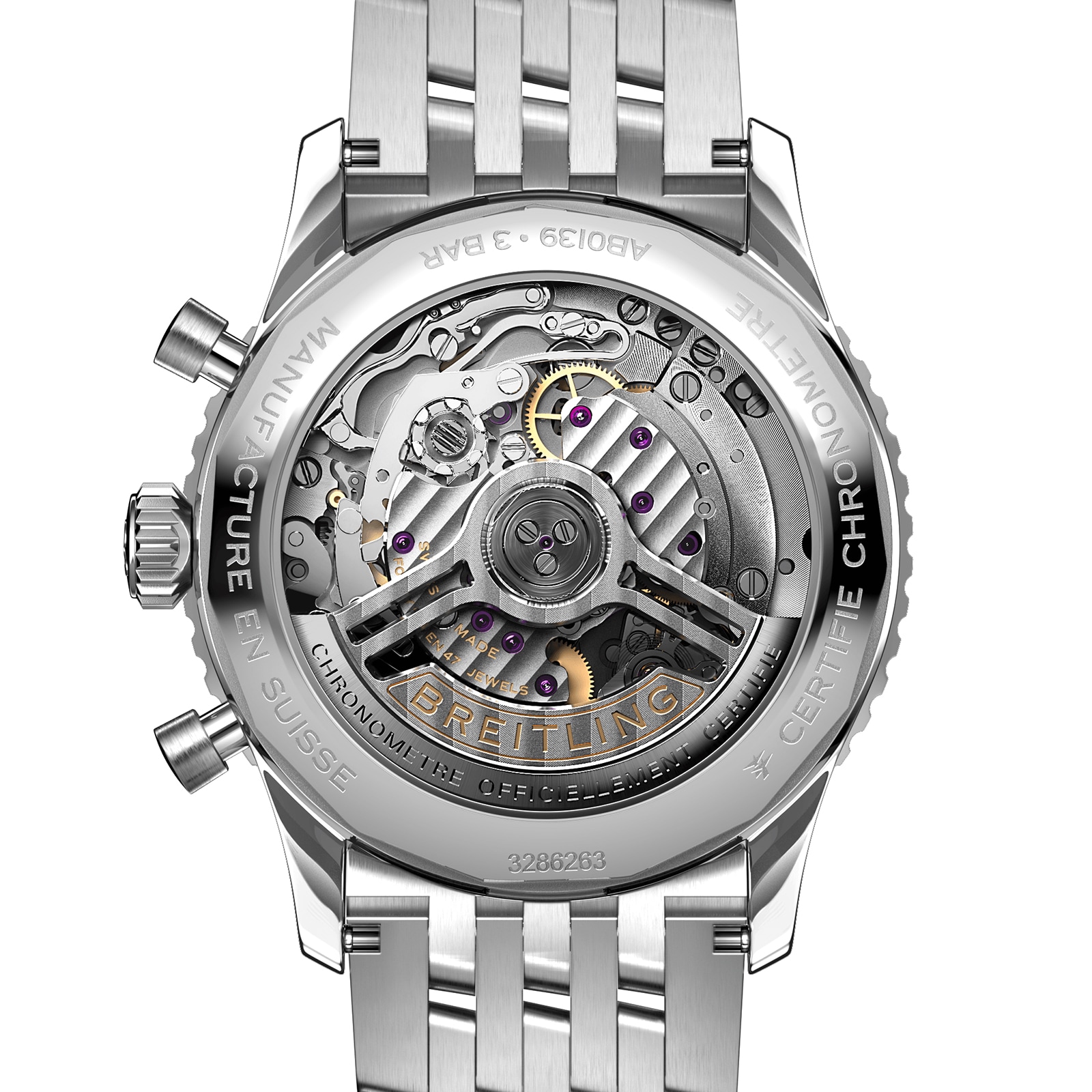 Breitling Navitimer B01 Chronograph 41 Stainless Steel Watch Breitling Navitimer B01 Chronograph 41 Stainless Steel Watch
