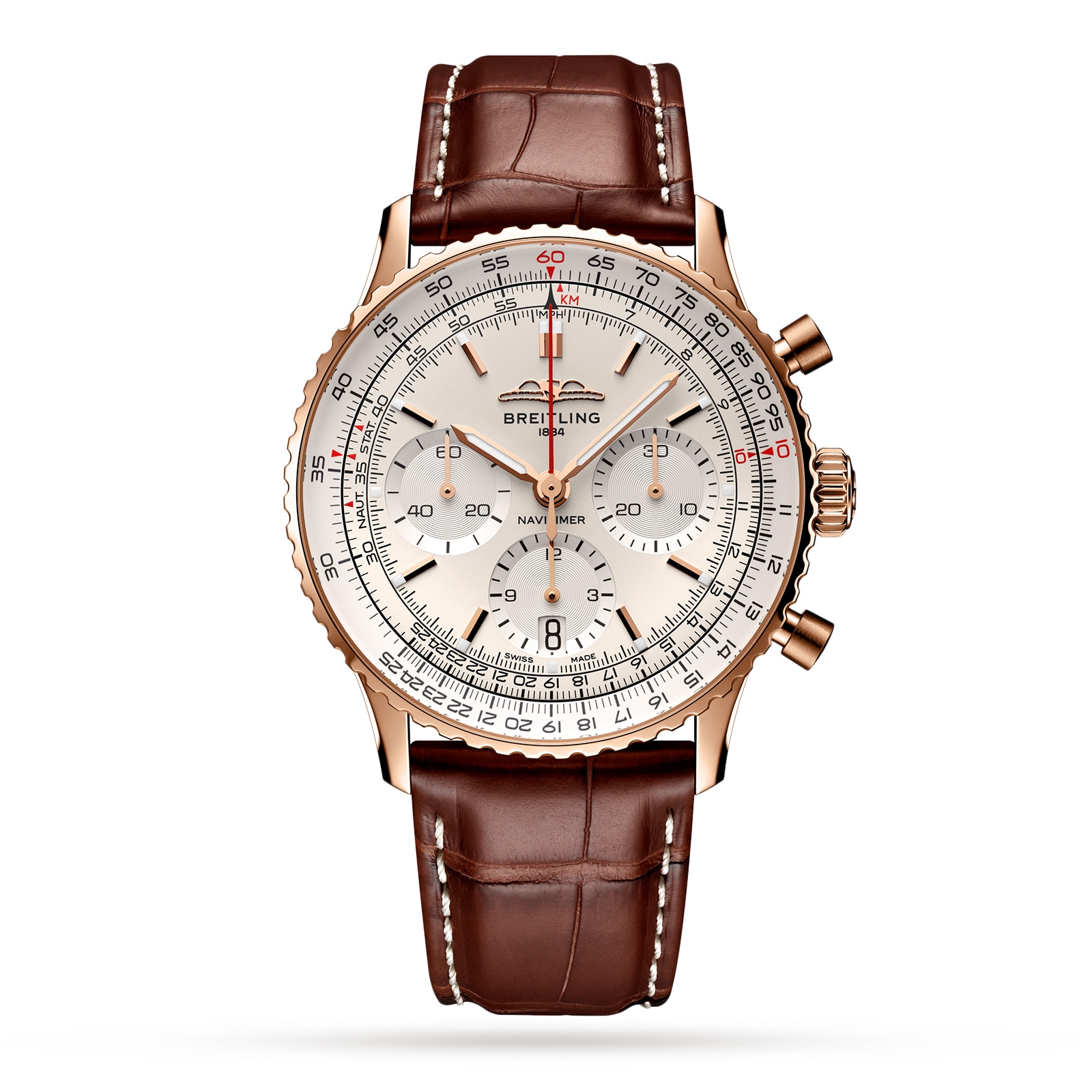 Navitimer B01 Chronograph 41 18k Red Gold Watch