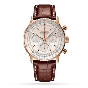 Breitling Navitimer B01 Chronograph 41 18k Red Gold Watch