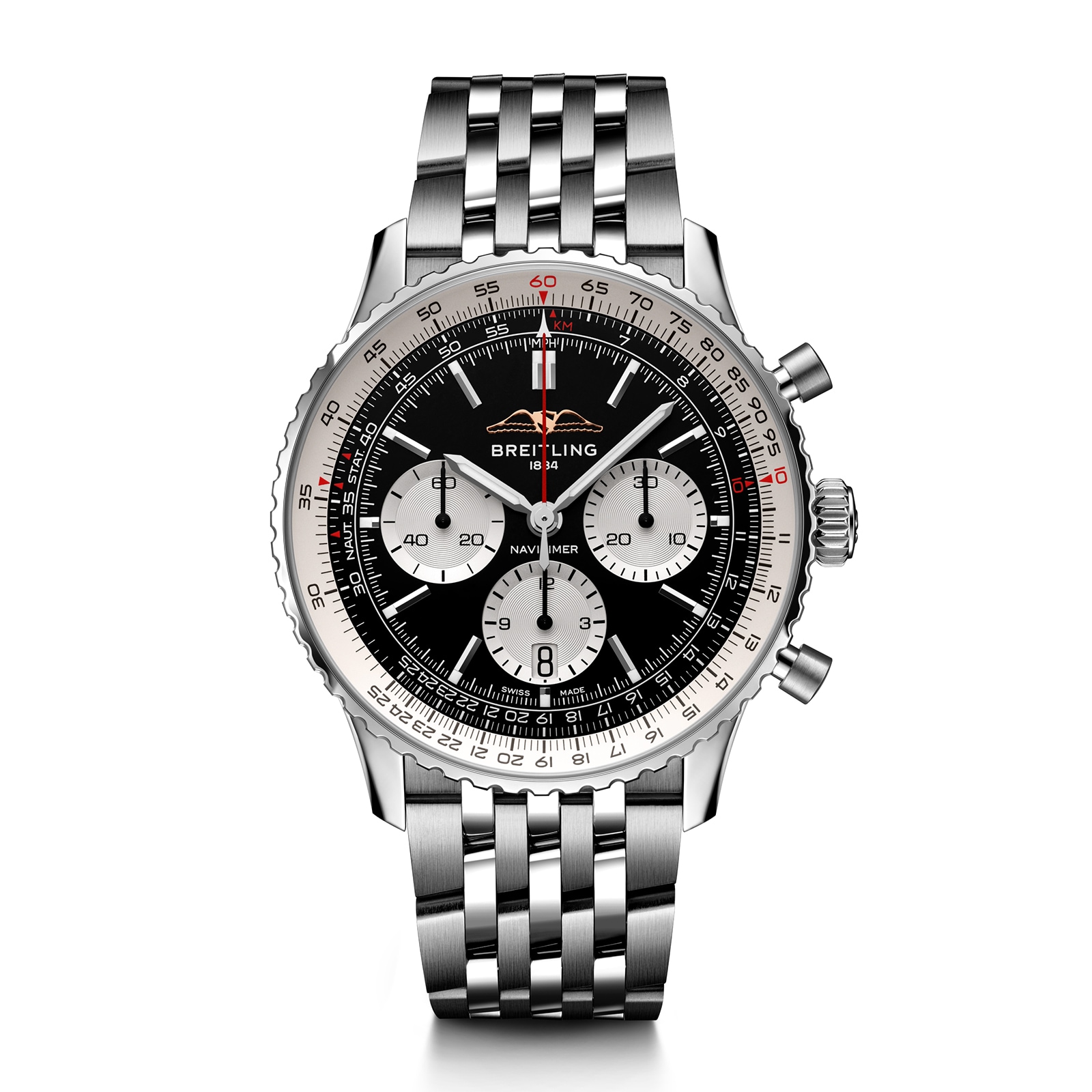 Breitling Navitimer B01 Chronograph 43 Black Watch Breitling Navitimer B01 Chronograph 43 Black Watch