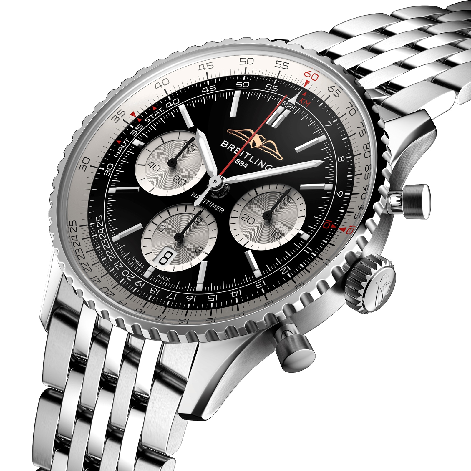 Breitling Navitimer B01 Chronograph 43 Black Watch Breitling Navitimer B01 Chronograph 43 Black Watch