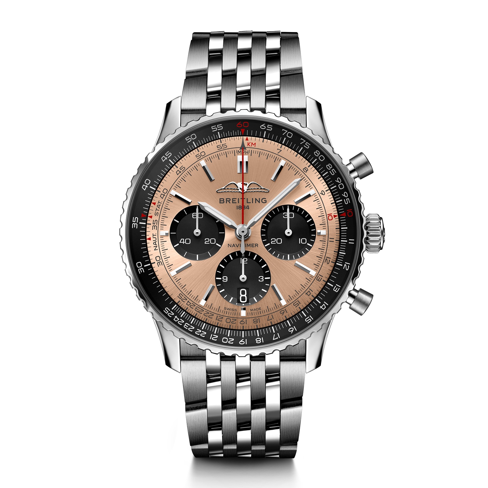 Breitling Navitimer B01 Chronograph 43 Stainless Steel Watch Breitling Navitimer B01 Chronograph 43 Stainless Steel Watch