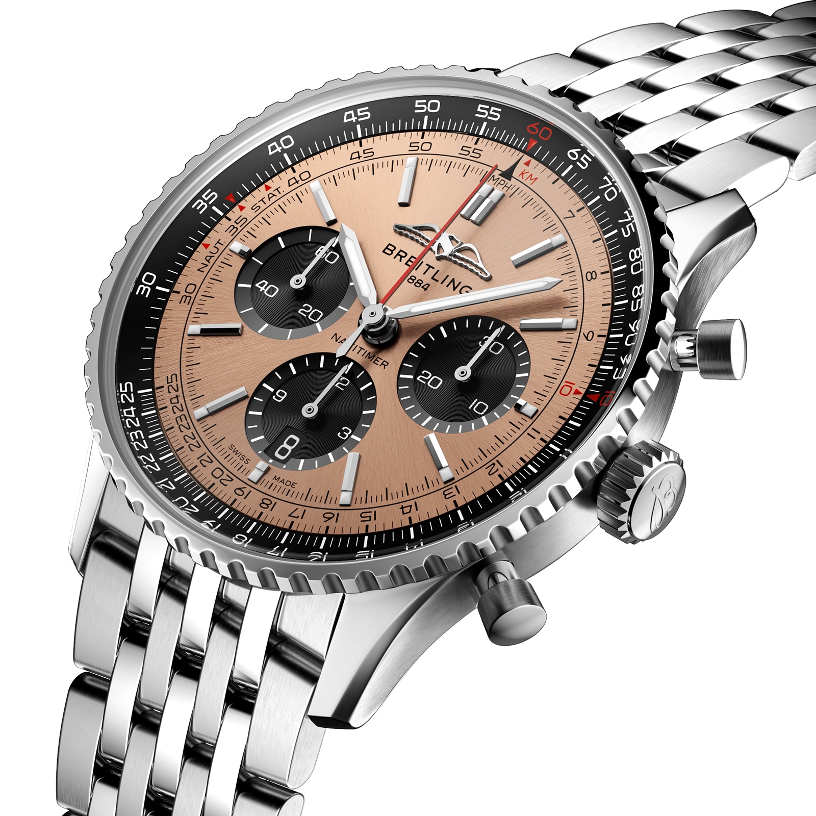 Breitling Navitimer B01 Chronograph 43 Stainless Steel Watch Breitling Navitimer B01 Chronograph 43 Stainless Steel Watch