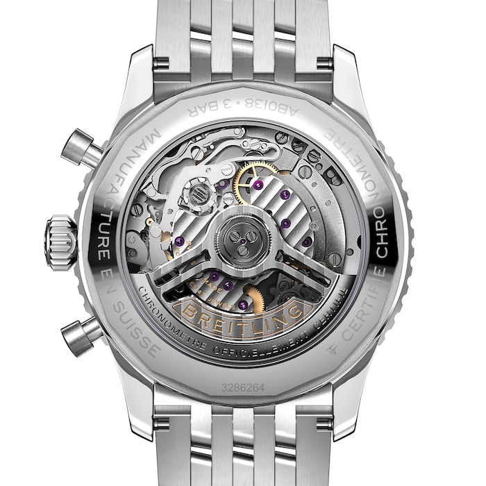 Breitling Navitimer B01 Chronograph 43 Silver Watch